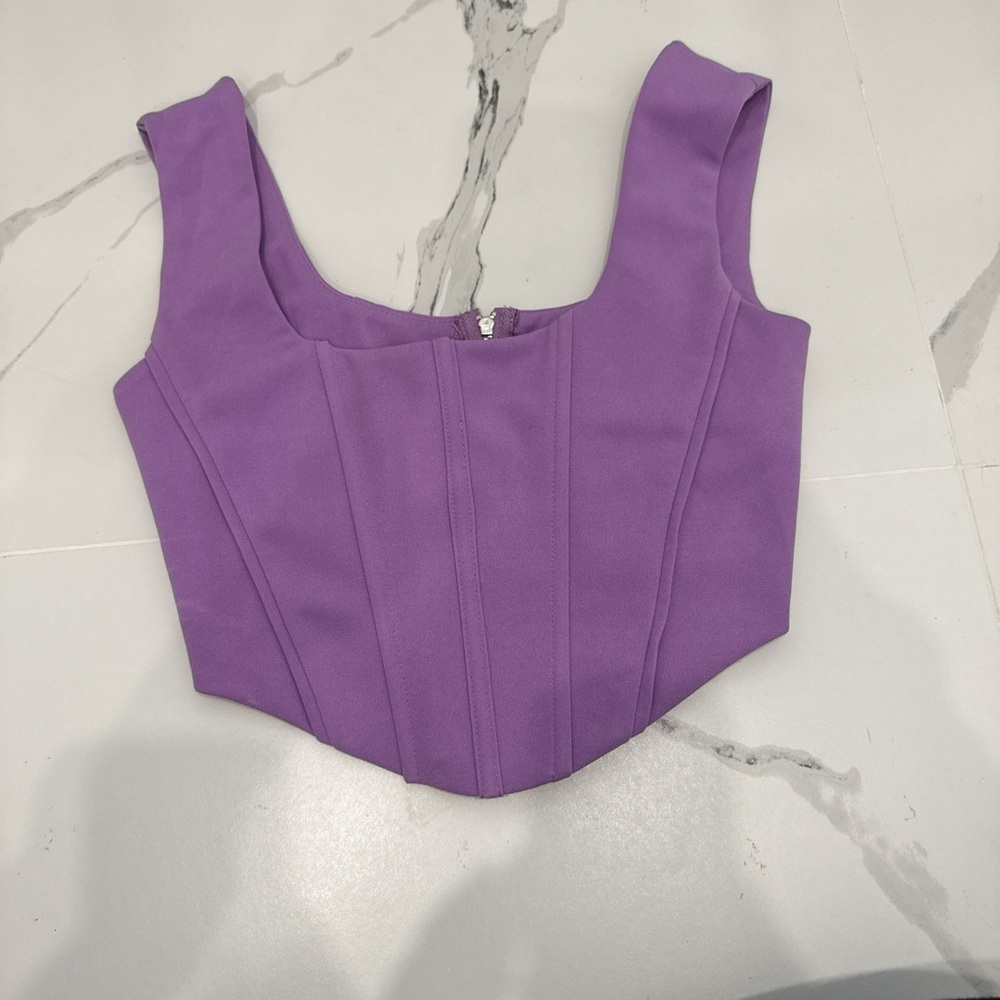Purple Coset Top